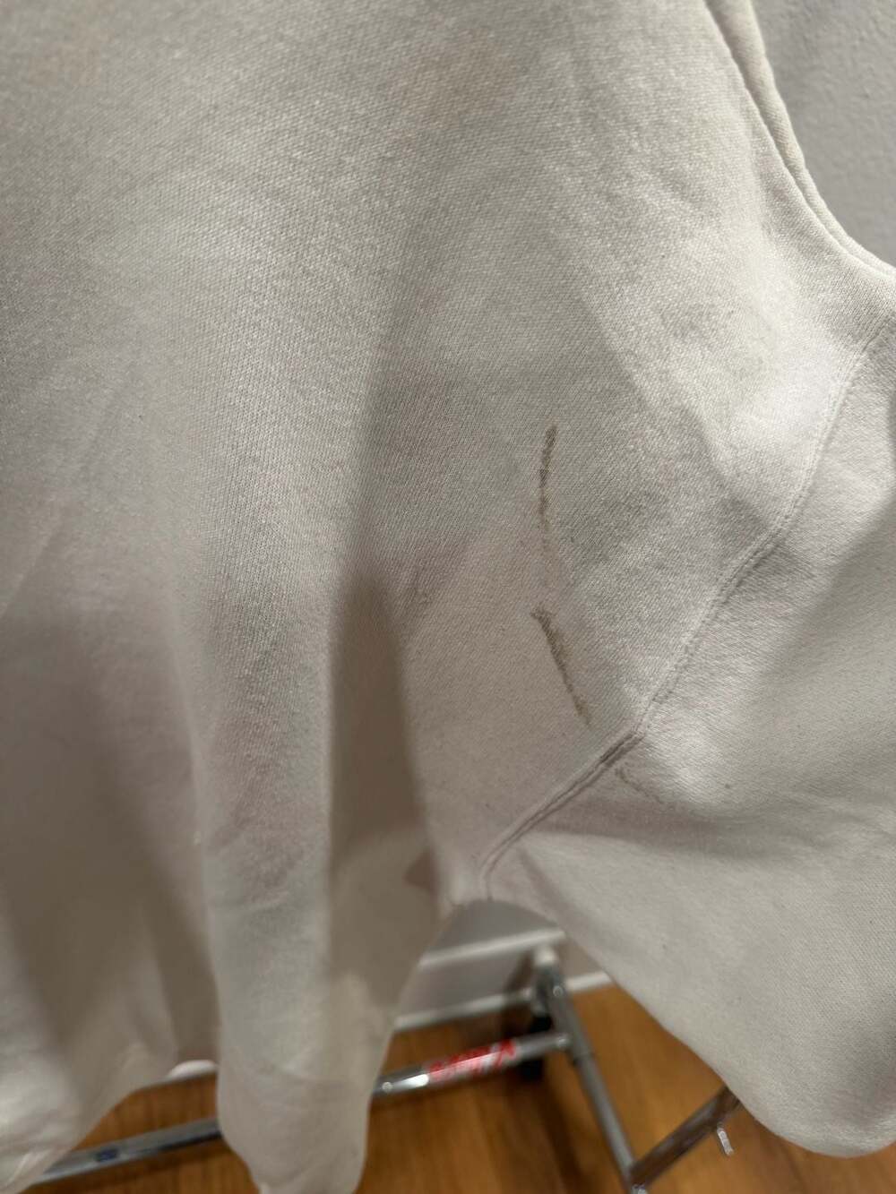 Vintage Davey Allison #28 Havoline Ford Thunderbird NASCAR Sweatshirt Thrashed - Picture 6 of 8